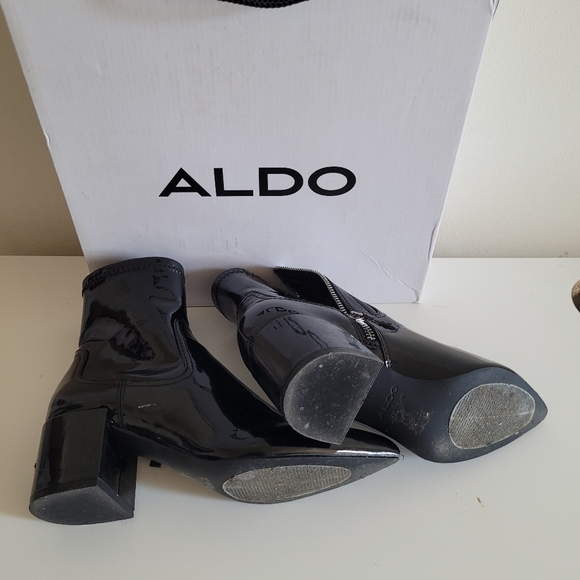 Aldo Glazed Booties - Picture 2 of 3